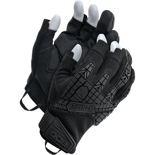 X-Site&reg; Impact Trigger Finger Gloves, Suede Palm, Size X-Small Seagulf Marine Industries Inc.