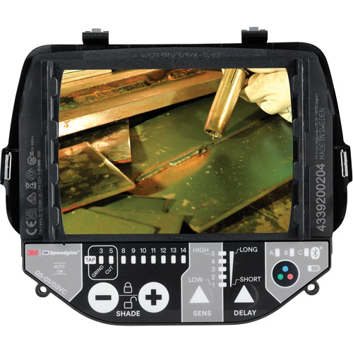 Speedglas G5 Auto-Darkening Variable Colour Filter, 2-4/5" W x 4-1/4" H Viewing Area, For Use With G5-01 and G5-03 helmets Seagulf Marine Industries Inc.