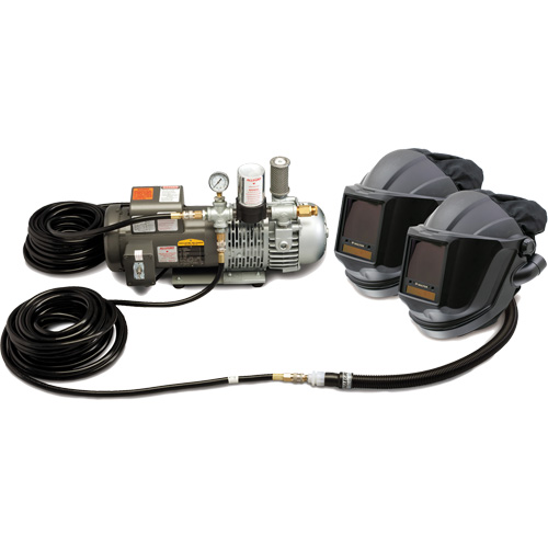 2-Worker MAXSHIELD&reg; Supplied Air Shield & Flip-Front Welding System Seagulf Marine Industries Inc.