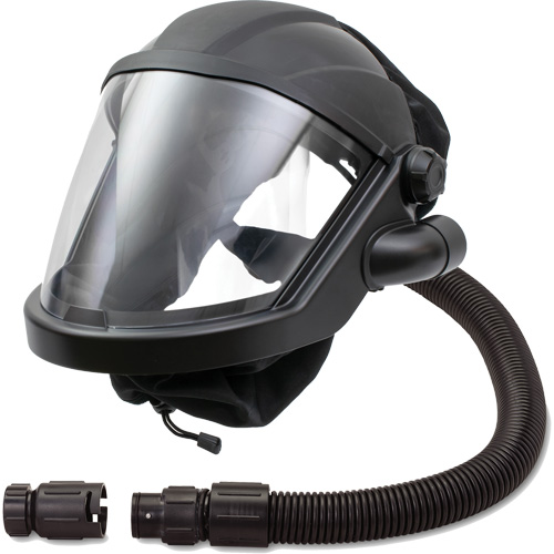 MAXSHIELD&reg; Supplied Air Respirator Shield with Control Valve, Universal, Facepiece Seagulf Marine Industries Inc.