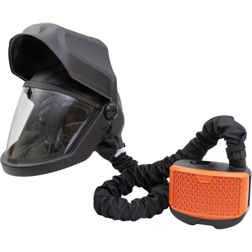 PEAKAIR DEFENDER Visor with Flip-Front & X90VX Blower Kit, Facepiece Respirator/Welding Helmet, Lithium-Ion Battery Seagulf Marine Industries Inc.