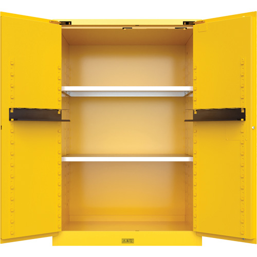 Utili-Guard+ Flammable Safety Cabinet, 90 Gal., 2 Door, 43" W x 65" H x 37" D Seagulf Marine Industries Inc.