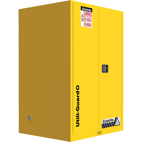Utili-Guard+ Flammable Safety Cabinet, 90 Gal., 2 Door, 43" W x 65" H x 37" D Seagulf Marine Industries Inc.