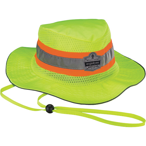 Chapeau de soleil de garde forestier GloWear 8935, grand/tr&egrave;s-grand, Jaune lime haute visibilit&eacute;, Polyester Seagulf Marine Industries Inc.