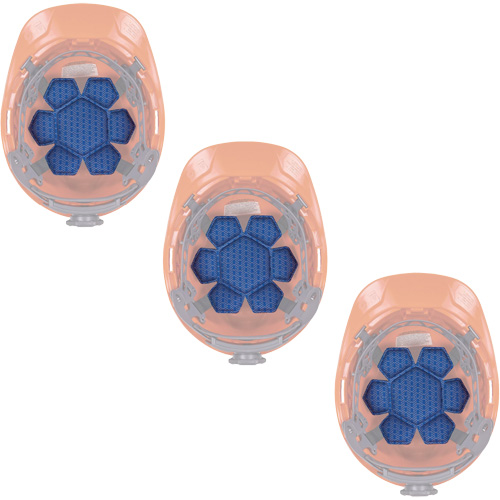 Coussin sup&eacute;rieur de refroidissement pour casque de s&eacute;curit&eacute; Chill-Its 6612 &agrave; &eacute;vacuation de lhumidit&eacute; Seagulf Marine Industries Inc.