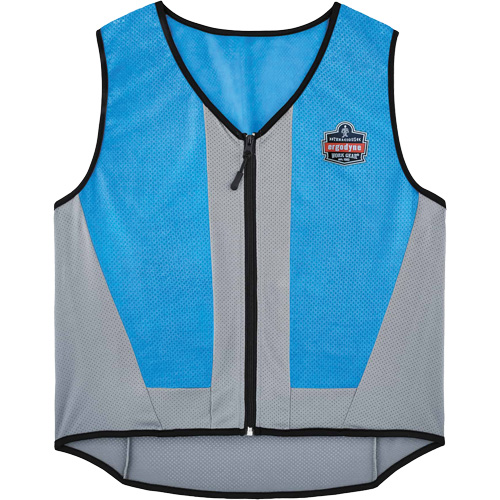 Chill-Its 6667 Wet Evaporative Cooling Vest with Zipper Closure, 5X-Large, Blue Seagulf Marine Industries Inc.