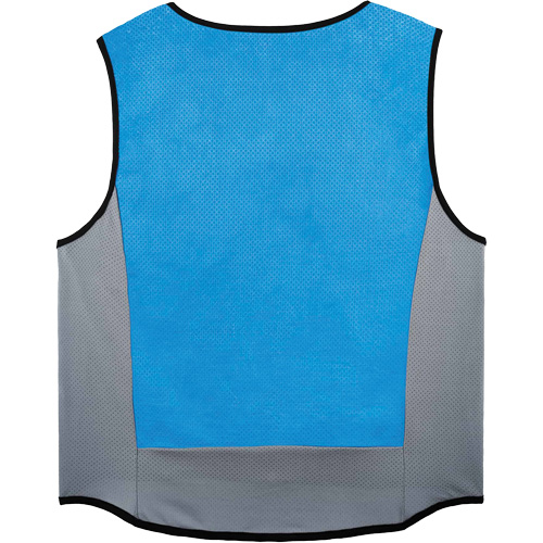 Chill-Its 6667 Wet Evaporative Cooling Vest with Zipper Closure, 5X-Large, Blue Seagulf Marine Industries Inc.