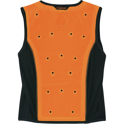 Veste de refroidissement &eacute;vaporatif Chill-Its 6685 avec fermeture &agrave; glissi&egrave;re, Moyen, Orange Seagulf Marine Industries Inc.