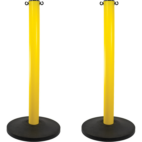 Montant industriel, Hauteur de 37", Jaune Seagulf Marine Industries Inc.