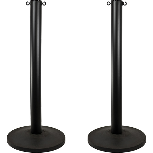 Montant industriel, Hauteur de 37", Noir Seagulf Marine Industries Inc.