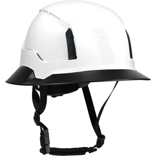 Wide Clip-On Full Brim for RZRBack Climbing Helmet, White Seagulf Marine Industries Inc.