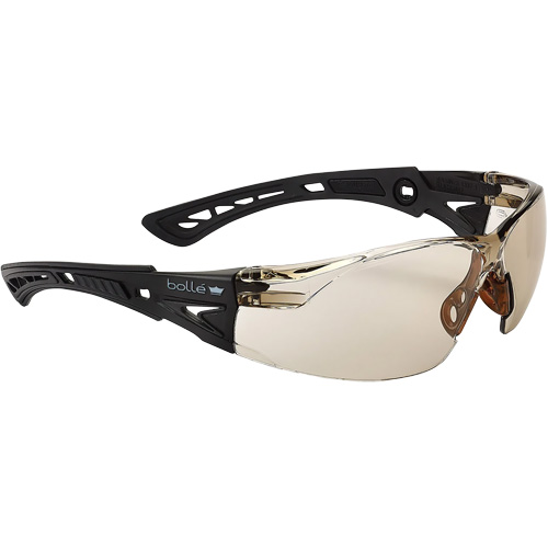 Rush+ BSSI Safety Glasses, Brown/Copper Lens, Anti-Fog/Anti-Scratch, ANSI Z87+ Seagulf Marine Industries Inc.
