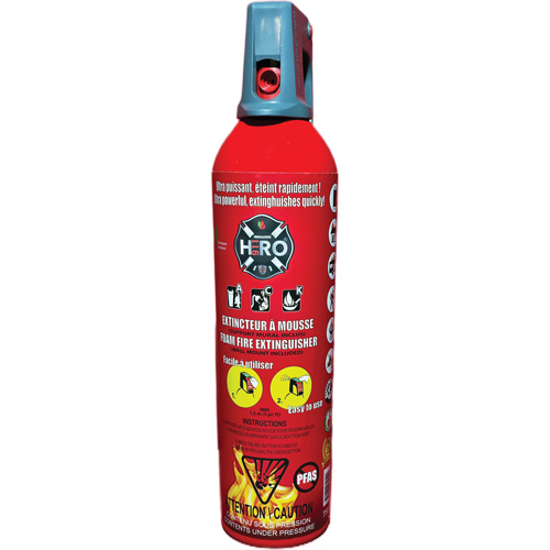 Extincteur Hero 911 sans PFAS, ACK, Capacit&eacute; 750 ml Seagulf Marine Industries Inc.
