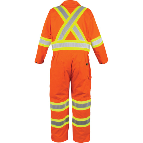 Combinaison non doubl&eacute;e haute visibilit&eacute;, Moyen, Orange haute visibilit&eacute; Seagulf Marine Industries Inc.