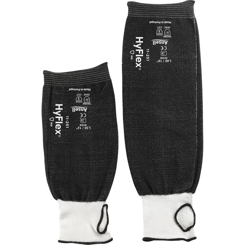 HyFlex 11-251 Extra Wide Protective Sleeve, Intercept, 18", ASTM ANSI Level A3, Black Seagulf Marine Industries Inc.