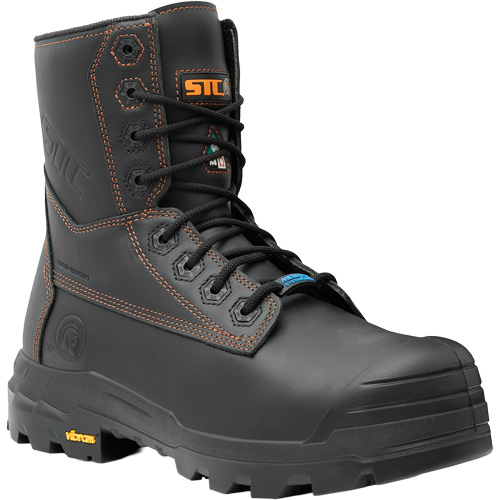 Bottes de travail Metpro Flex avec protecteur m&eacute;tatarsien, Cuir, Taille 5, Imperm&eacute;able Seagulf Marine Industries Inc.