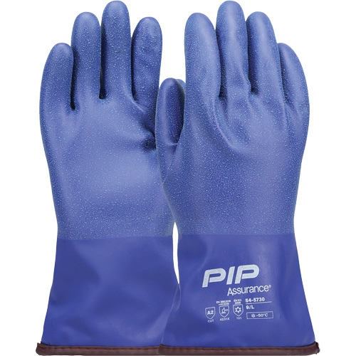 Gants de protection contre le froid avec rev&ecirc;tement en polyur&eacute;thane Assurance, Taille 8 Seagulf Marine Industries Inc.