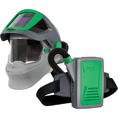 Respirateur de soudage Z4 avec joint de menton FR et APR motoris&eacute; PX5, Respirateur &agrave; masque/Masque de soudage Seagulf Marine Industries Inc.