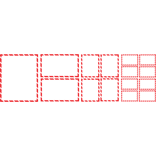WHMIS Labels 400/Pkg, Paper, Roll, 5-1/2" L x 4-1/4" W Seagulf Marine Industries Inc.