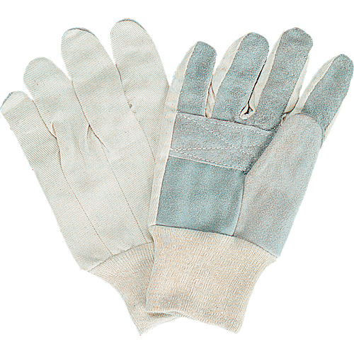 Gants de travail d'usage standard, Grand, Paume en Cuir de vache refendu Seagulf Marine Industries Inc.