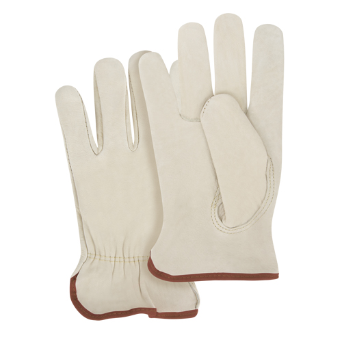 Gants pour conducteurs &agrave; ajustement serr&eacute;, Grand, Paume en Cuir fleur de vache Seagulf Marine Industries Inc.