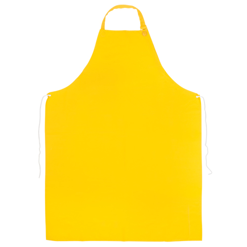 PVC Apron, PVC, Yellow, 35" W x 45" L Seagulf Marine Industries Inc.