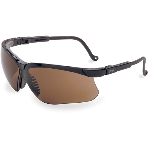 Lunettes de s&eacute;curit&eacute; Uvex Genesis, Lentille Brun, Anti-&eacute;gratignures, R&eacute;pond ou surpasse la norme CSA Z94.3 Seagulf Marine Industries Inc.