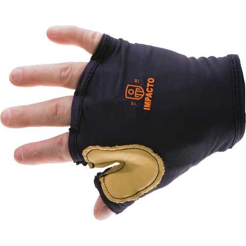 Anti-Impact Tool Grip Fingerless Left-Hand Glove, Size X-Small, Grain Leather Palm Seagulf Marine Industries Inc.