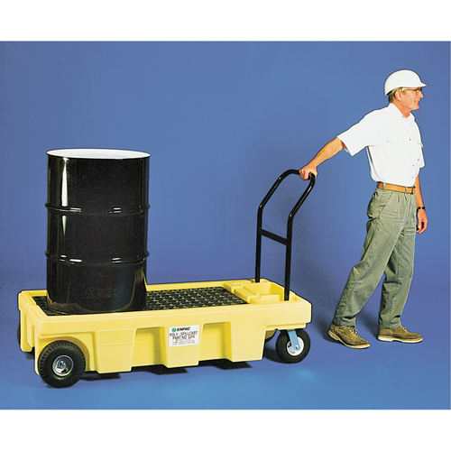 Chariots Poly-Spillcart ATC, 66,5" lo x 29" la x 46,9" h, Cap. de d&eacute;versement 57 gal. US Seagulf Marine Industries Inc.