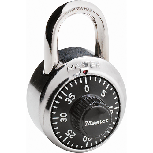 Padlock, Combination, Hardened Steel, 1-7/8" Width Seagulf Marine Industries Inc.