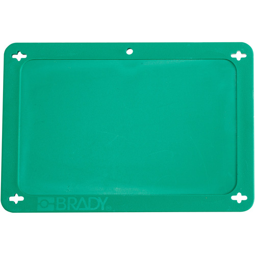 &eacute;tiquette vierge pour vanne, Plastique, 4-3/4" la x 3-1/4" h Seagulf Marine Industries Inc.