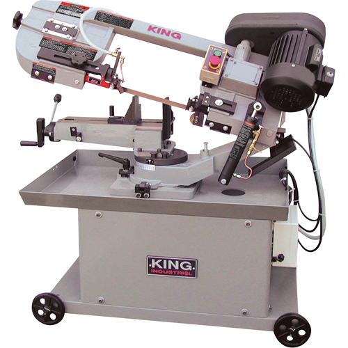 Metal Cutting Dual Swivel Band Saws, Horizontal/Vertical, Round 7" and 7" x12"  Rectangular Cutting Capacity Seagulf Marine Industries Inc.
