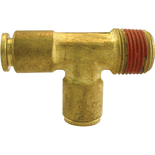 T&eacute; de course m&acirc;le P. T. C., Laiton, 3/8" x 1/4" Seagulf Marine Industries Inc.