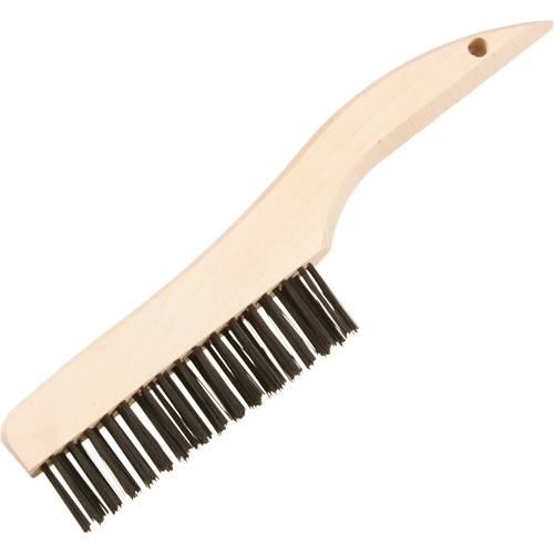 Shoe Handle Scratch Brushes, Steel, 4 x 16 Wire Rows, 10" Long Seagulf Marine Industries Inc.