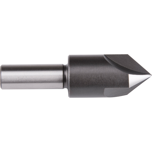 Straight Shank Countersink, 3/8", High Speed Steel, 60° Angle, 3 Flutes Seagulf Marine Industries Inc.