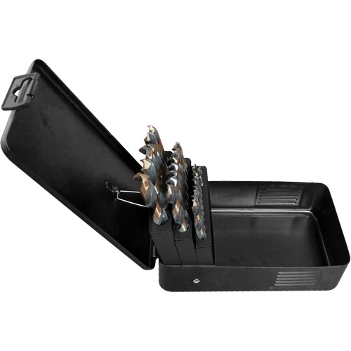Jobber Length Drill Bit Set, 29 Pieces, High Speed Steel Seagulf Marine Industries Inc.