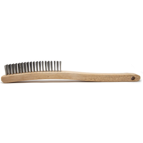 Brosse de nettoyage, Acier inoxydable, 4 x 19 rangs de fils, Longueur 13-11/16" Seagulf Marine Industries Inc.