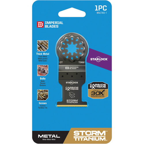 Starlock Carbide Extreme Storm Titanium Metal Blade Seagulf Marine Industries Inc.
