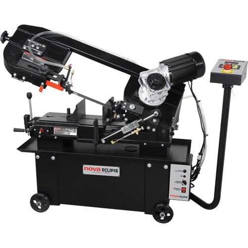 Nova DVR Metal Cutting Bandsaw, Horizontal, 7" rond et 7" x 12" rectangulaire Cutting Capacity Seagulf Marine Industries Inc.