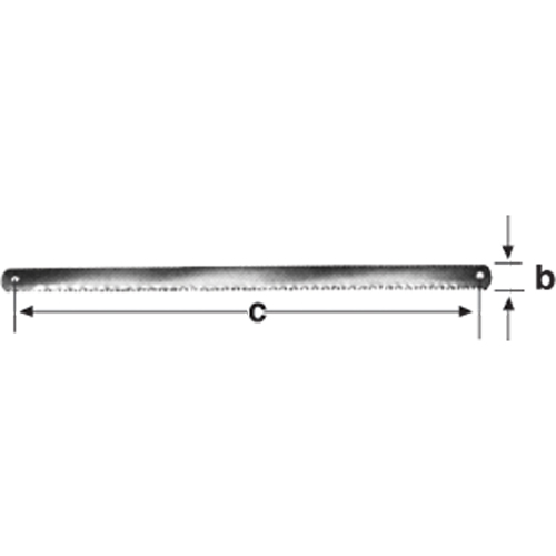 Hacksaw Blade, 11-3/4" L Seagulf Marine Industries Inc.