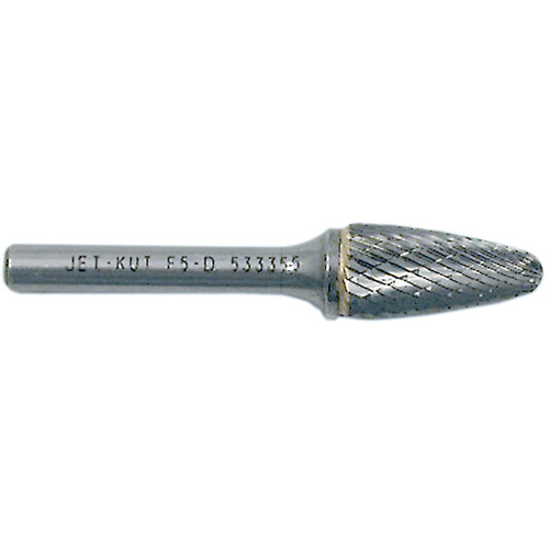 Fraise arboriforme avec extr&eacute;mit&eacute; arrondie F1-D JET-KUT, 1/4" dia., 5/8" profondeur de la coupe Seagulf Marine Industries Inc.