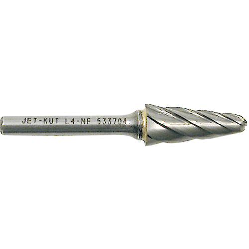 Fraise &agrave; bout conique L4-NF 1/4" pour aluminium/mat&eacute;riaux non ferreux, 1/2" dia. Seagulf Marine Industries Inc.