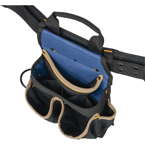 20 Pocket Tool Belt Combo, Polyester, Black Seagulf Marine Industries Inc.