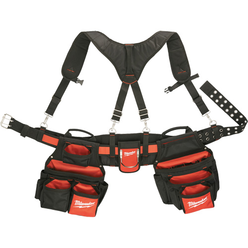 Contractor Work Belt With  Suspension Rig, Nylon, Black Seagulf Marine Industries Inc.