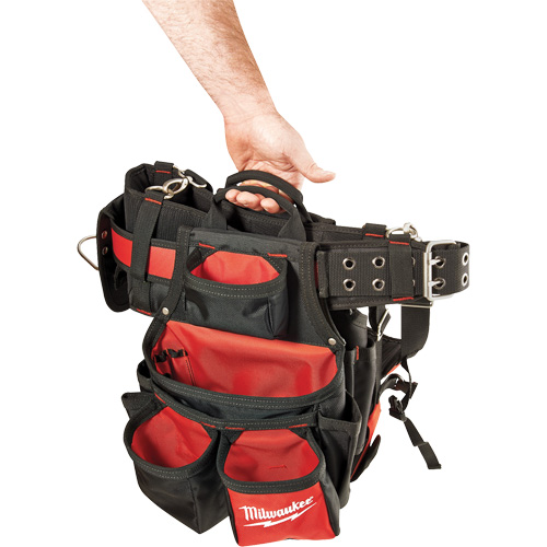 Contractor Work Belt With  Suspension Rig, Nylon, Black Seagulf Marine Industries Inc.