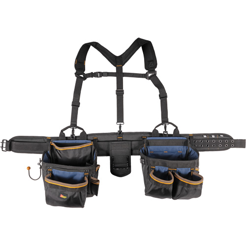 Ceinture &agrave; outils de luxe, Polyester, Noir Seagulf Marine Industries Inc.