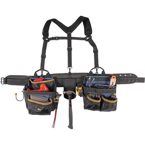 Ceinture &agrave; outils de luxe, Polyester, Noir Seagulf Marine Industries Inc.