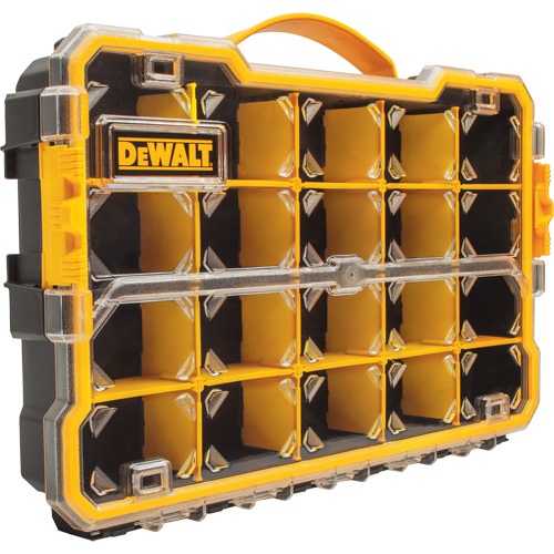 Compartment Pro Organizer, 11" W x 17-5/8" D x 2-7/8" H, Black/Yellow Seagulf Marine Industries Inc.