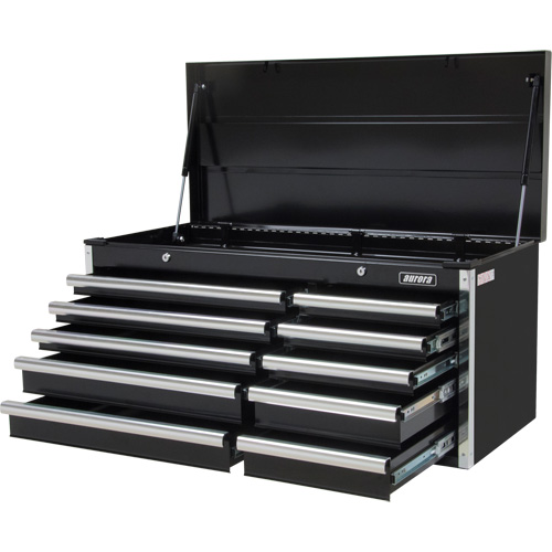Coffre &agrave; outils industriel, 41" la, 10 tiroirs, Noir Seagulf Marine Industries Inc.