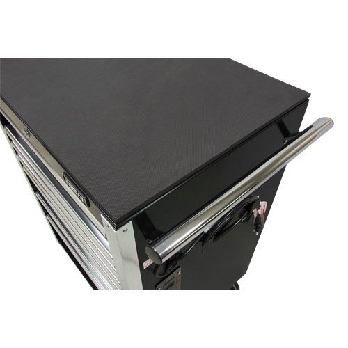 Heavy-Duty Tool Cart, 7 Drawers, 28" W x 22" D x 42-3/8" H, Black Seagulf Marine Industries Inc.